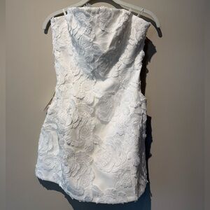 Bardot Karoline Lace Hourglass Dress In Orchidwht size 4